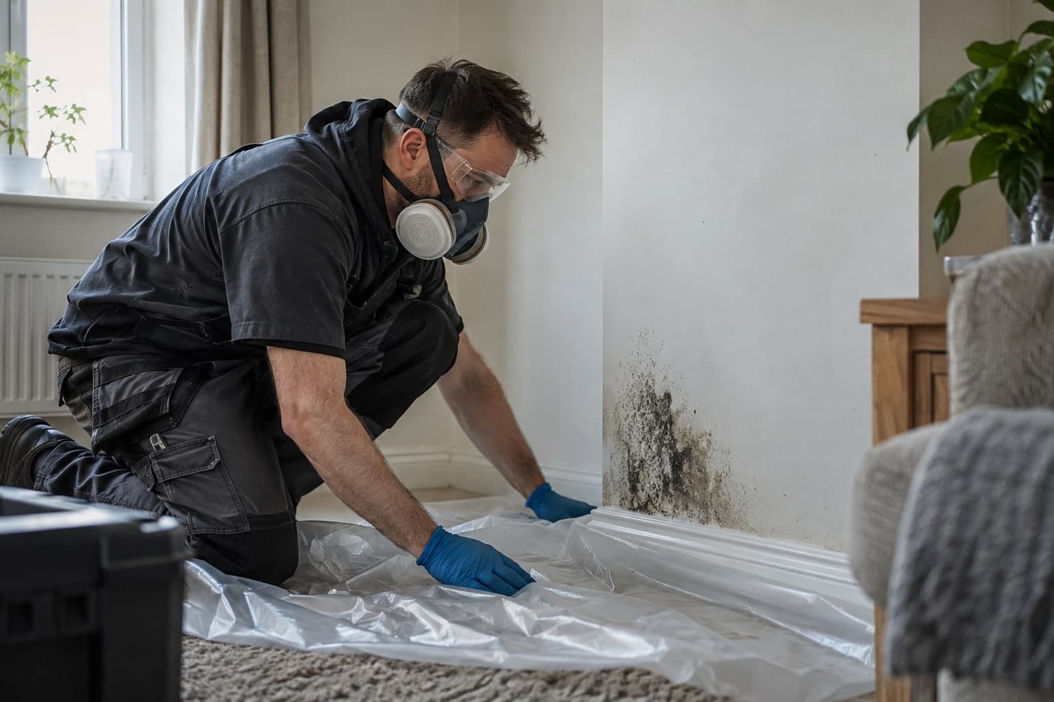 How to Get Rid of Black Mould on Walls for Good